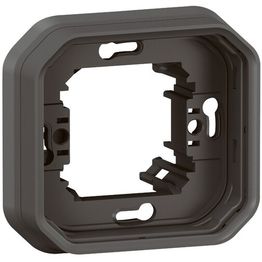 Peitelevy Legrand Plexo 1-osainen IP55, antrasiitti