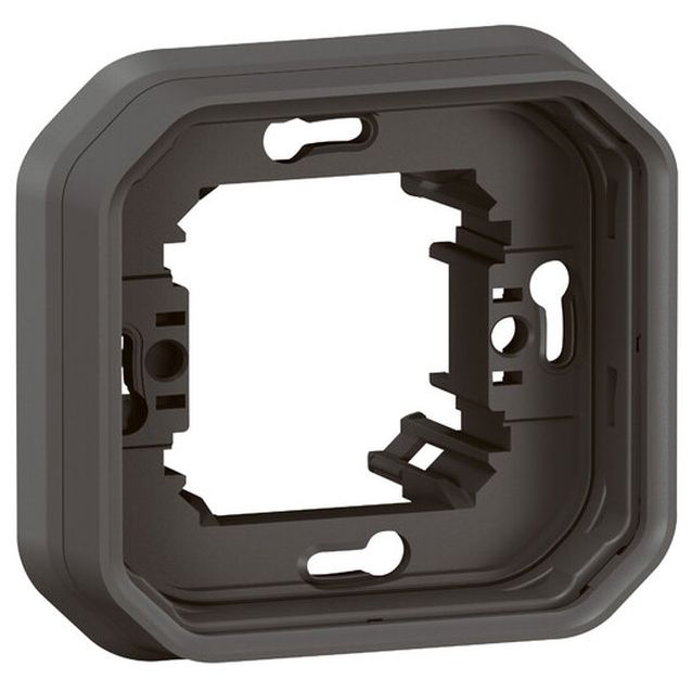 Peitelevy Legrand Plexo 1-osainen IP55, antrasiitti