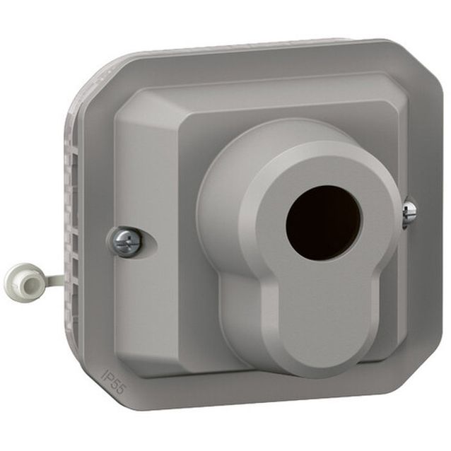Avainpainikemekanismi Legrand Plexo 10 A ylös–alas–OFF IP55, harmaa