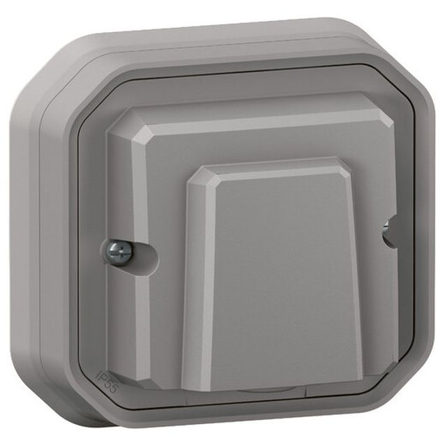 Kaapeliulostulon keskiölevy Legrand Plexo 20 A 3-napaisella ruuviliittimellä Ø5–13 mm IP55 uppo, harmaa