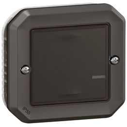Painikehimmennin Legrand Plexo with Netatmo 5–125 W LED IP55 uppo, antrasiitti