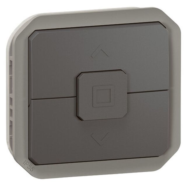 Verhokytkinmekanismi Legrand Plexo 6 A IP55, antrasiitti