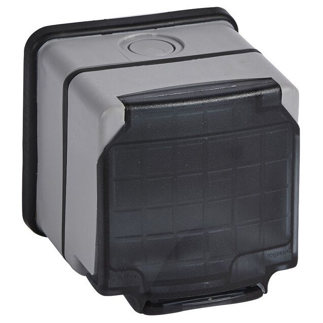 Adapteri Legrand Plexo 66 Mosaic/Arteor 3 moduulia IP66 pinta, harmaa