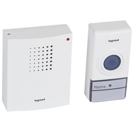 Langaton ovikello Legrand Essential 50 m 80 dB, valkoinen