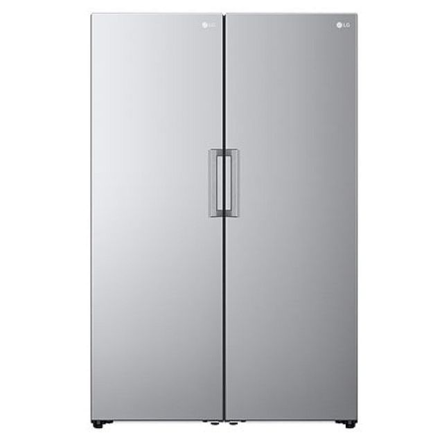 Jääkaappi- ja pakastinpaketti LG GFT41PZGSZ + GLT51PZSZ, teräs