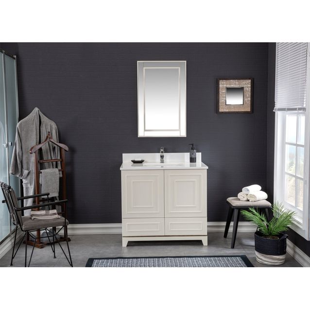 Kylpyhuoneryhmä Linento Bathroom Ohio 36 Cream peili