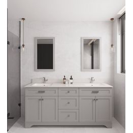 Kylpyhuoneryhmä Linento Bathroom Yellowstone kaksi allasta ja peiliä, eri kokoja ja värejä