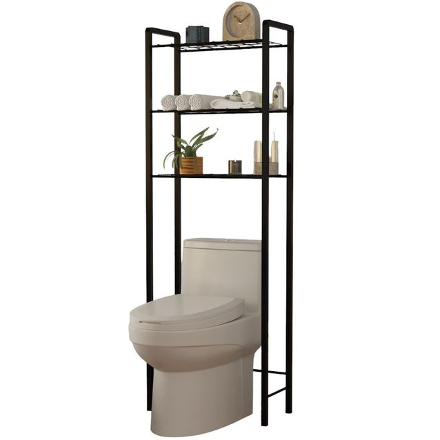 WC-hylly Linento Bathroom Otis musta