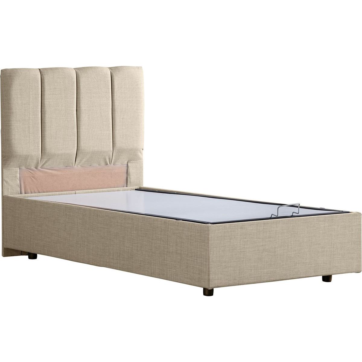 Sänky Linento Furniture Defne Bb 90x190cm kerma