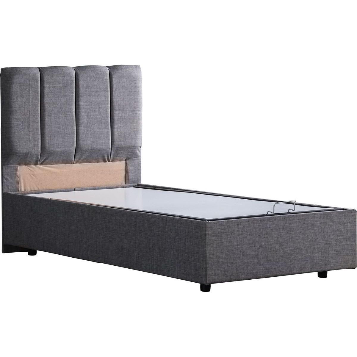 Sänky Linento Furniture Defne Bb 90x200cm harmaa