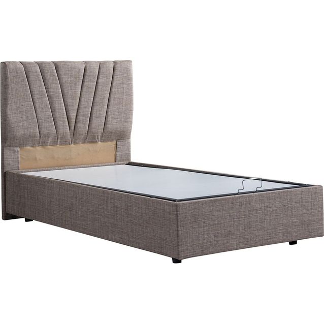 Sänky Linento Furniture Fersa Bb 100x200cm ruskea