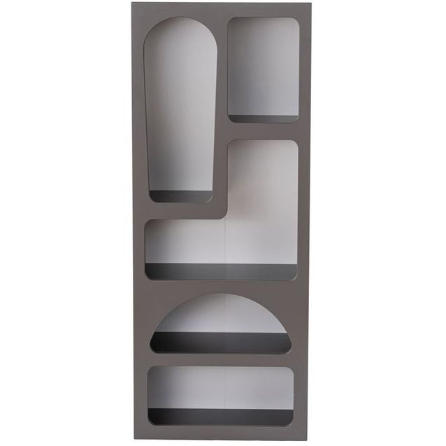 Kirjahylly Linento Furniture Venus, antrasiitti