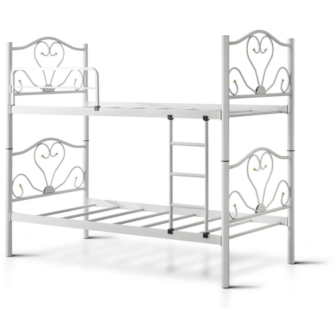 Kerrossänky Linento Furniture R50, 90 x 190 cm, valkoinen