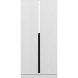 Vaatekaappi Linento Furniture Kale Plus 210x90cm valkoinen