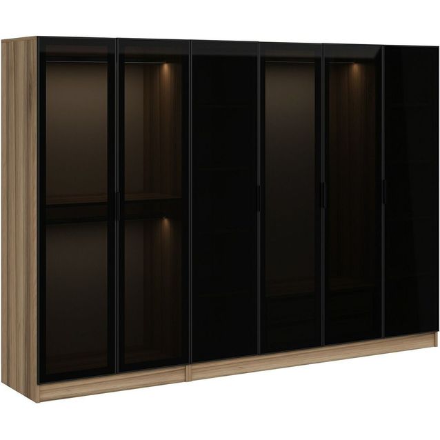 Vaatekaappi Linento Furniture Kale 6637 210x270cm