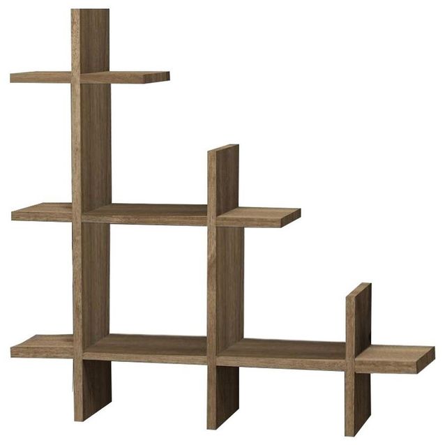 Seinähylly Linento Furniture 3Gen, ruskea