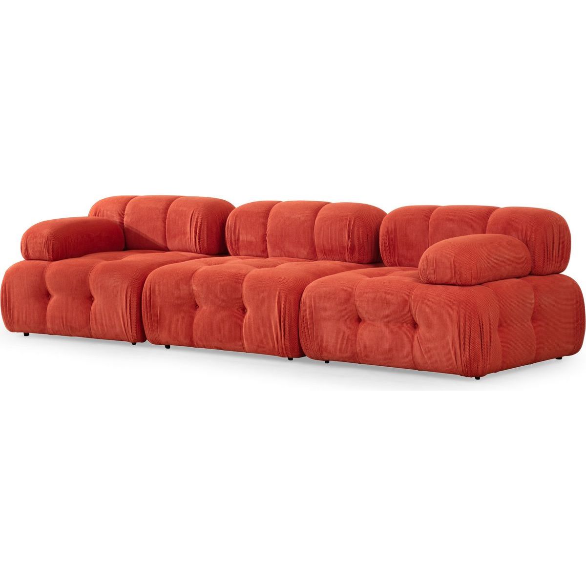 Sohva Linento Furniture Doblo 3-istuttava punainen