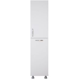 Korkea kaappi Linento Furniture Mundo, valkoinen