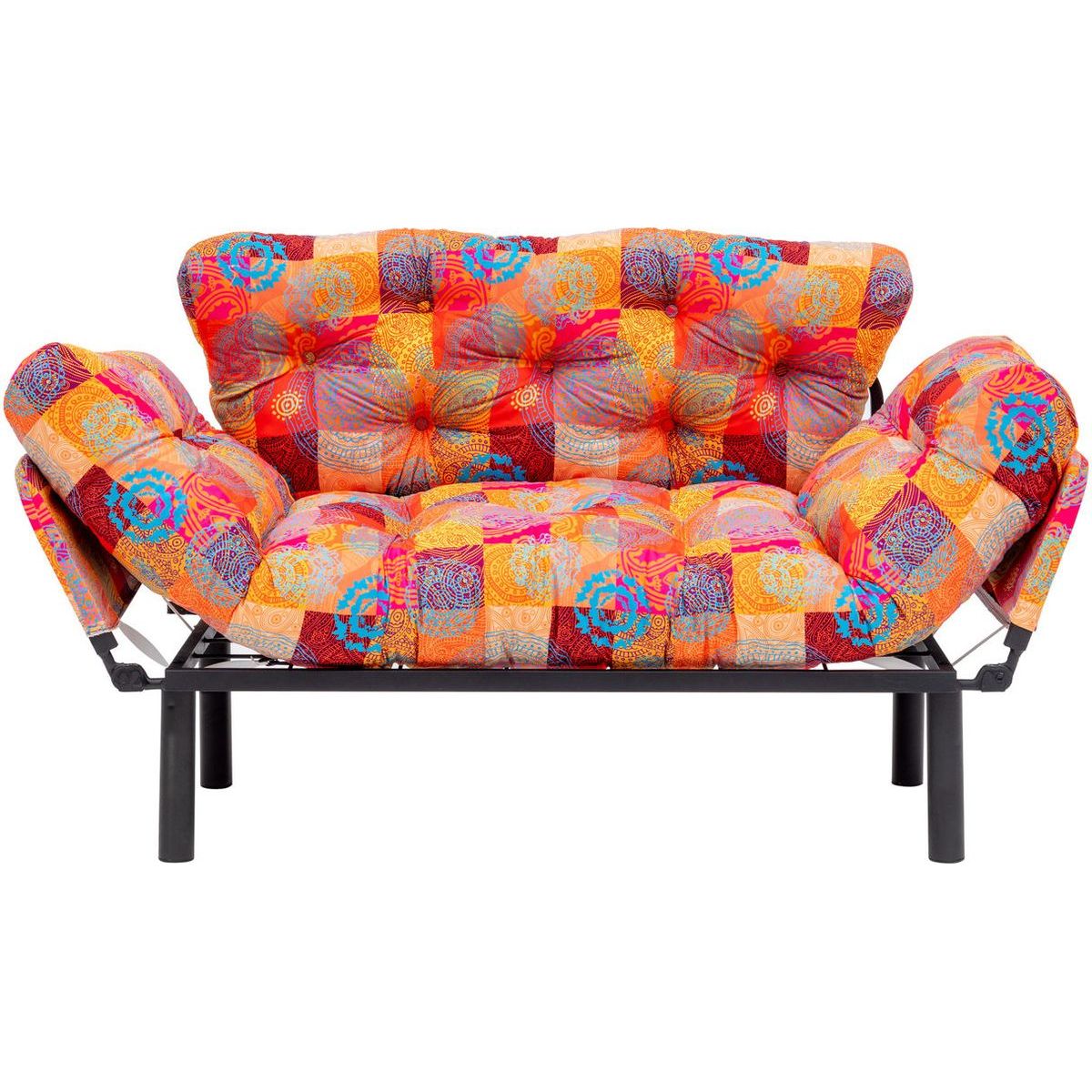 Vuodesohva Linento Furniture Nitta 2-istuttava monivärinen