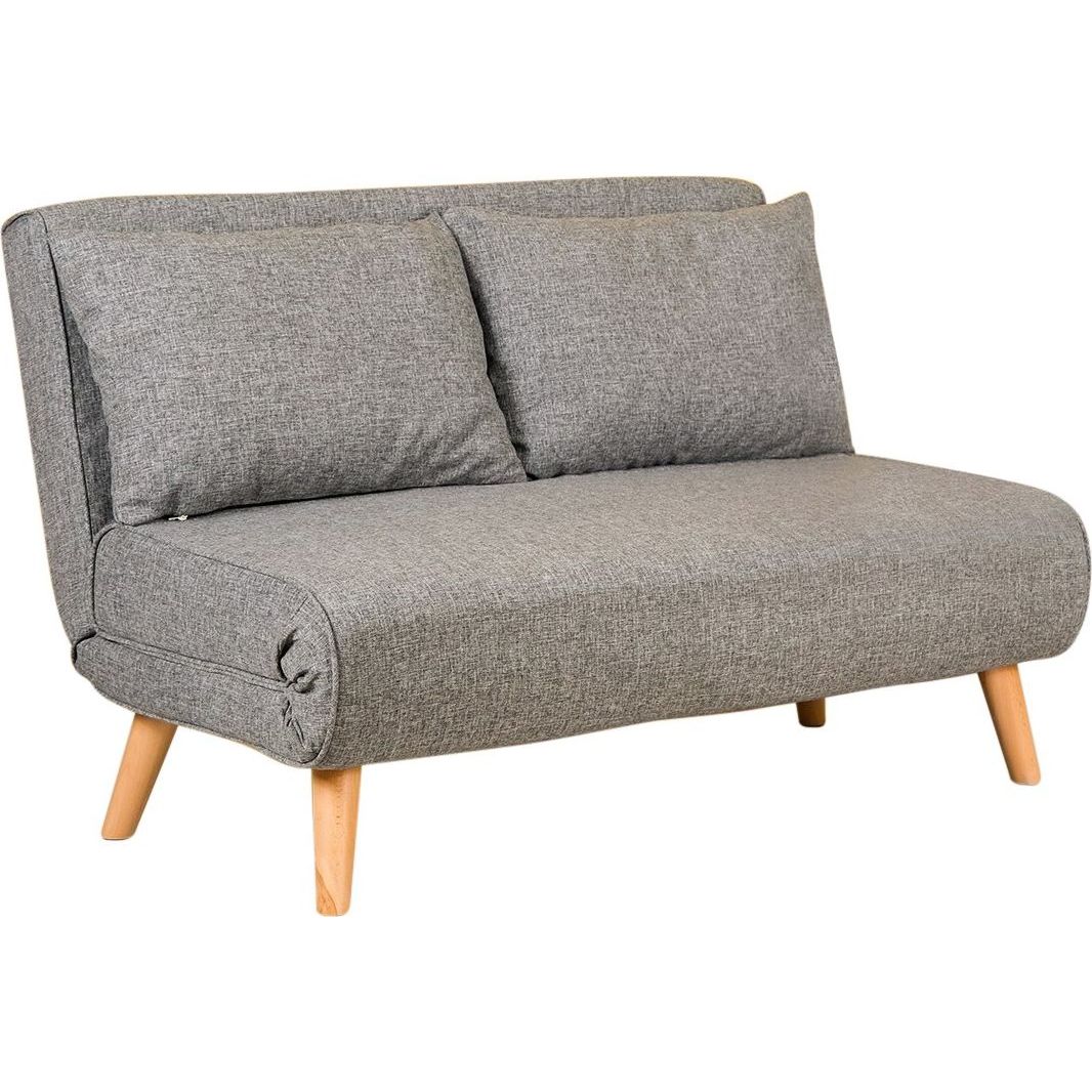 Vuodesohva Linento Furniture Folde 2-istuttava vaaleanharmaa