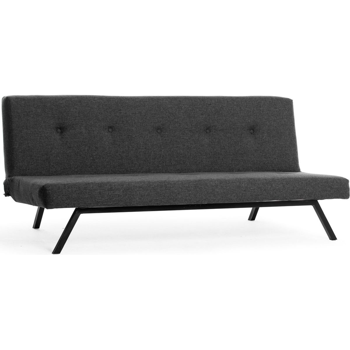 Vuodesohva Linento Furniture Zola 3-istuttava tummanharmaa