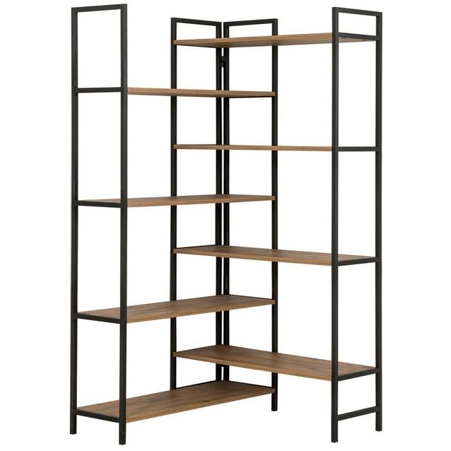 Kirjahylly Linento Furniture Edra Rafix, ruskea