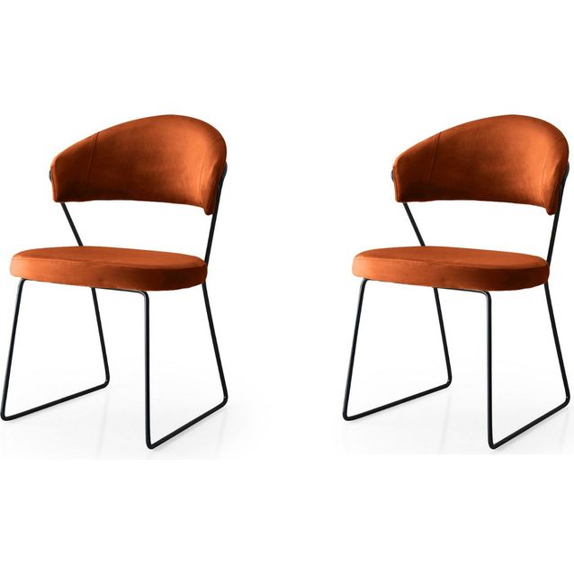 Tuolit Linento Furniture MN-887 V2 2kpl tiilenpunainen