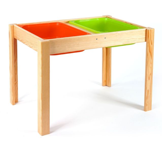 Lasten aktiviteettipöytä Linento Furniture BLTYZ-AKTV020, mänty