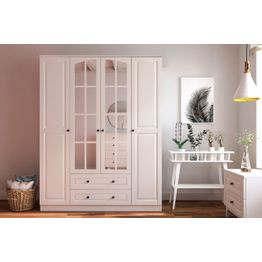 Vaatekaappi Linento Furniture Rb-013, 140x210cm, mattavalkoinen