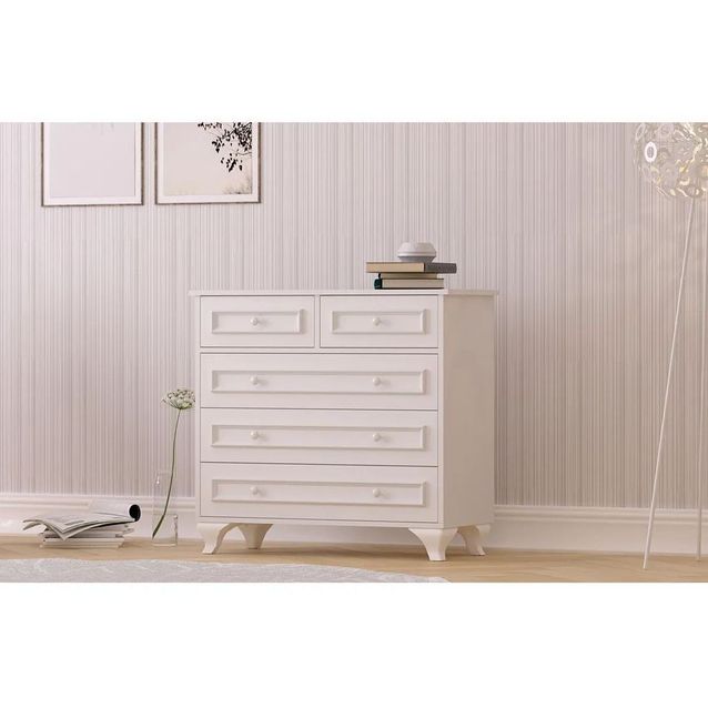 Lipasto Linento Furniture Rb-186-06, 90x86cm, mattavalkoinen