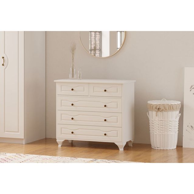 Lipasto Linento Furniture Rb-180, 90x86cm, mattavalkoinen