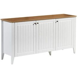 Senkki Linento Furniture Tuval 067 tammi/valkoinen