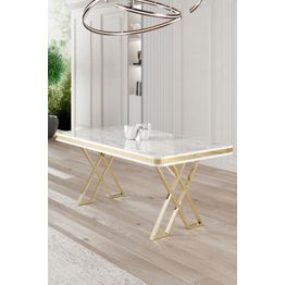 Ruokapöytä Linento Furniture Vals, 130x80cm, eri värejä