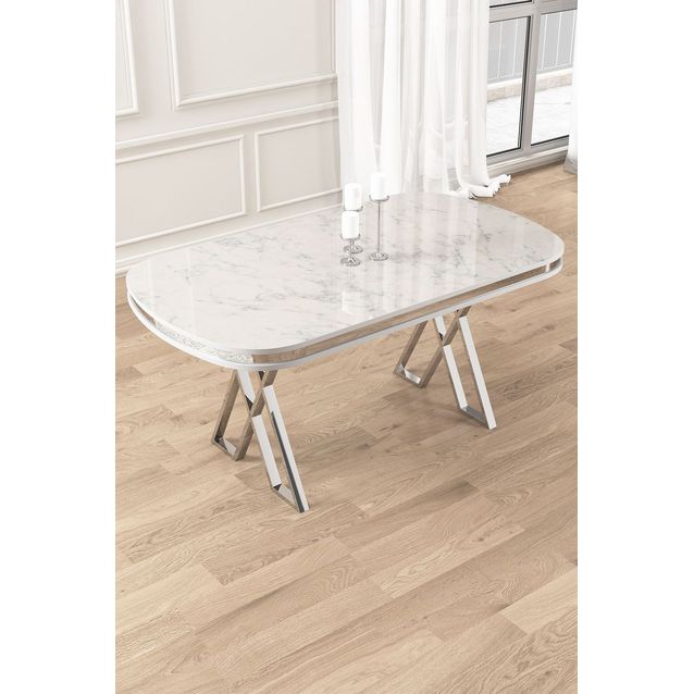 Ruokapöytä Linento Furniture Zae, 168x90cm, eri värejä