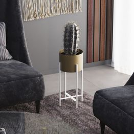 Jalallinen kukkaruukku Linento Furniture GED-026, Ø23cm