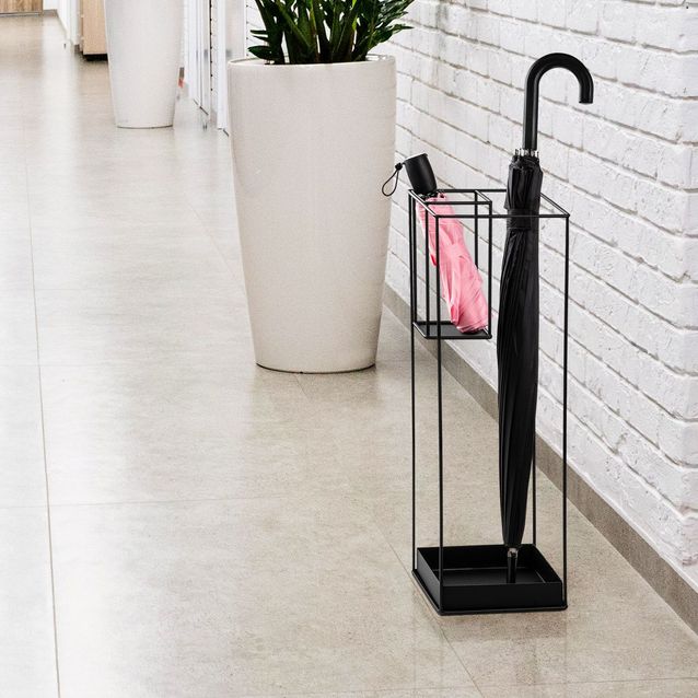 Sateenvarjoteline Linento Furniture Semsiye-A-008, musta