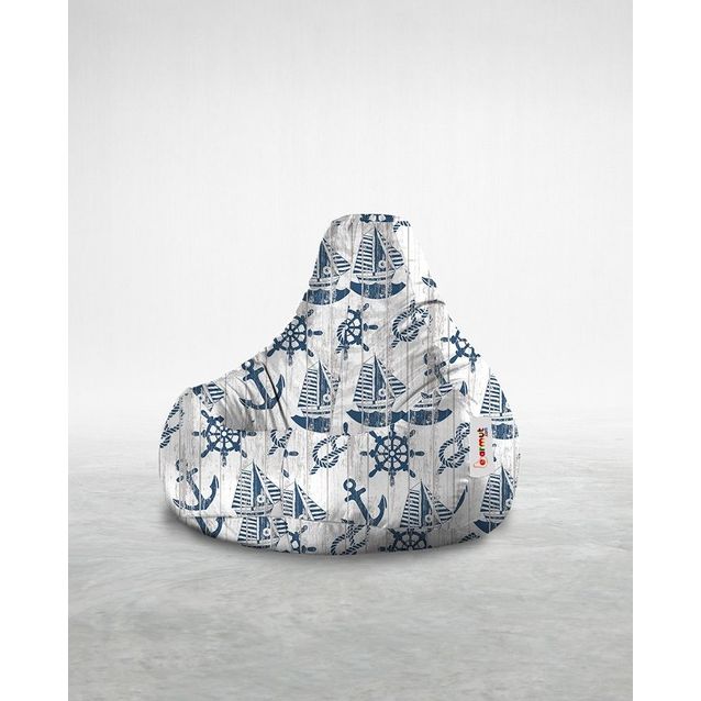 Säkkituoli ulos Linento Garden Timone, sininen