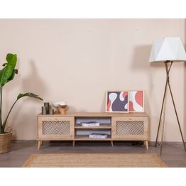 TV-taso Linento Furniture Goose, leveys 180cm, ruskea