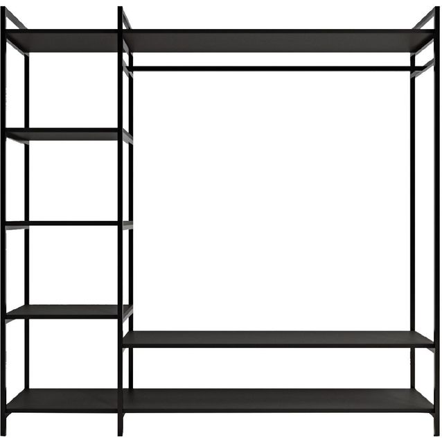 Vaatenaulakko Linento Furniture Pamir L607 musta