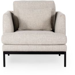 Nojatuoli Linento Furniture Pearl luonnonvalkoinen