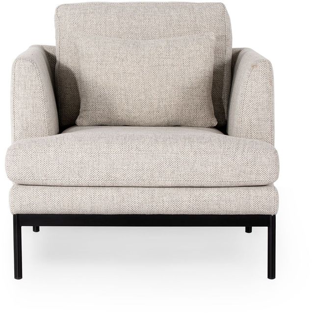 Nojatuoli Linento Furniture Pearl luonnonvalkoinen