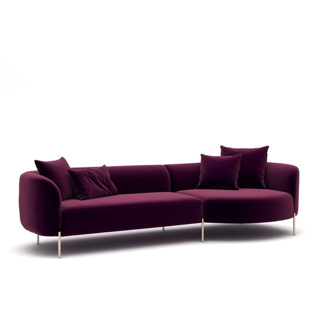 Kulmasohva Linento Furniture Macaroon fuksia