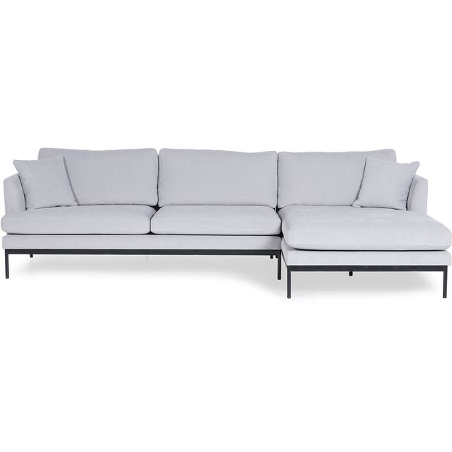 Divaanisohva Linento Furniture Pearl 4-istuttava vaaleanharmaa