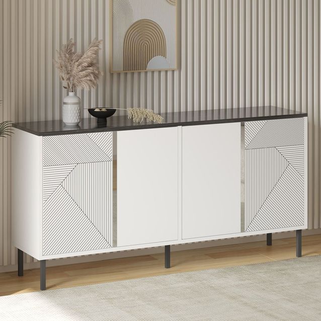 Senkki Linento Furniture Dora, 150x75cm, valkoinen