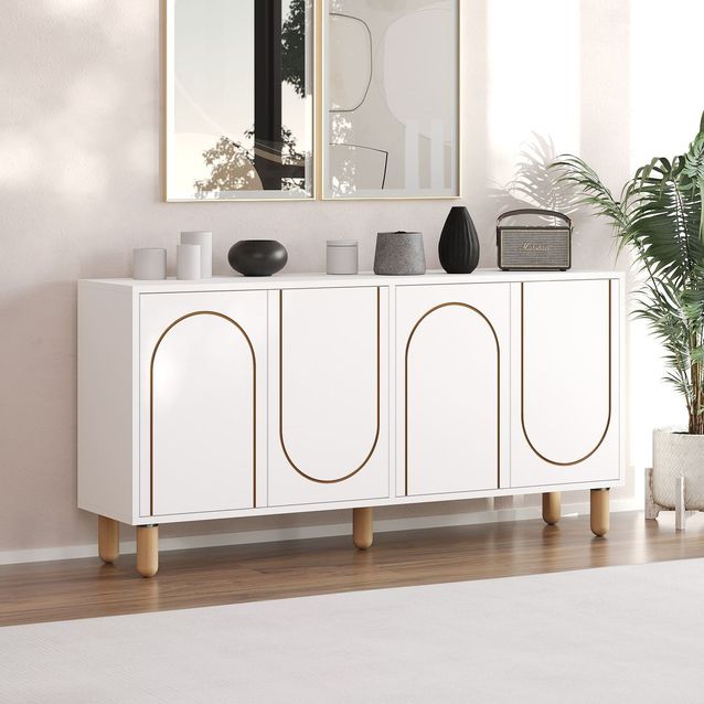 Senkki Linento Furniture Verona, valkoinen