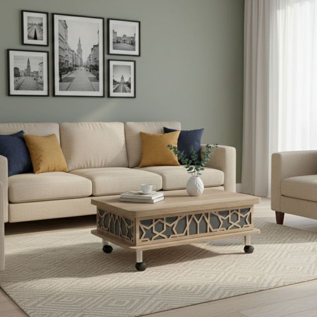 Sohvapöytä Linento Furniture Adt, säädettävä