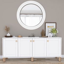 Senkki Linento Furniture Natura, 180x75cm, valkoinen