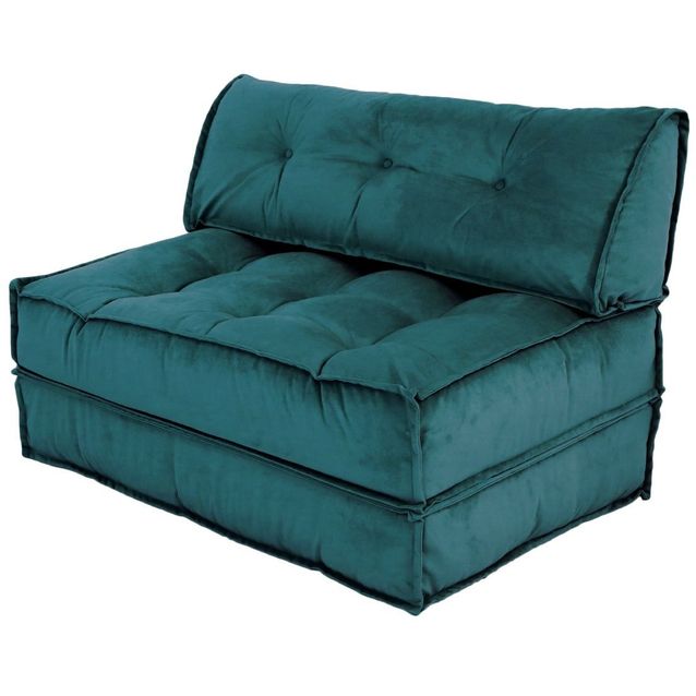 Vuodesohva Linento Furniture Mocca 2:n istuttava petroolinvihreä