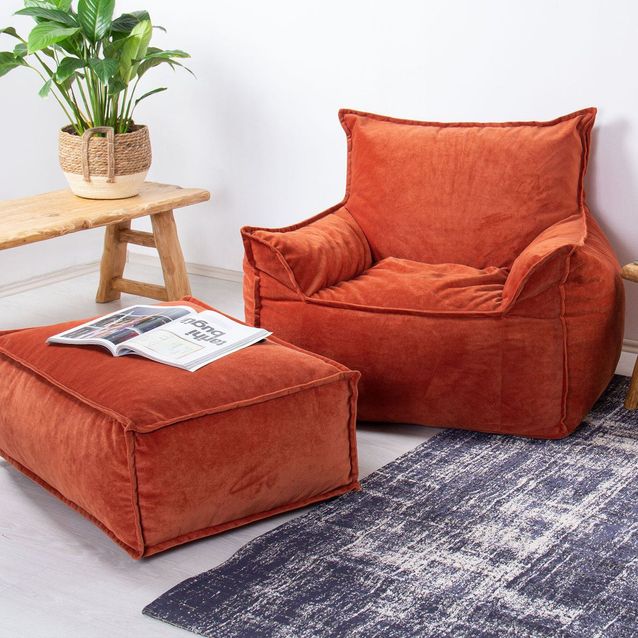 Nojatuoli rahilla Linento Furniture Notre