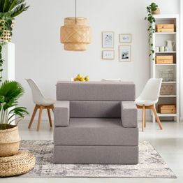 Vuodetuoli Linento Furniture Melissa, harmaa